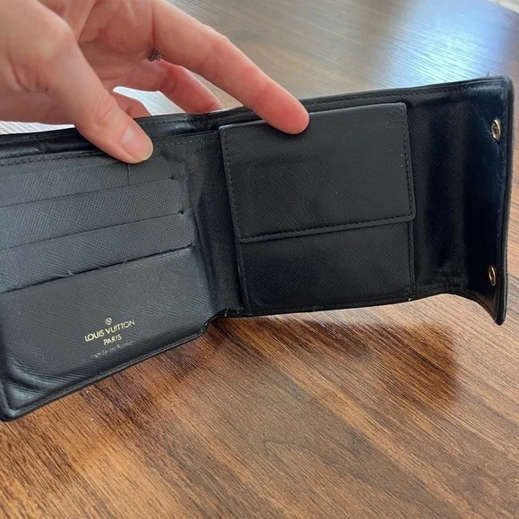 Louis Vuitton Mini Lin Compact Wallet - Picture 5 of 6